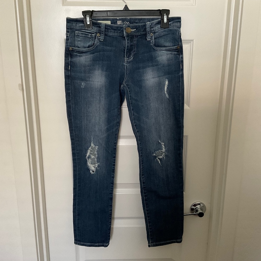 KUT From The Kloth Adele Slouchy Boyfriend‎ Jeans - Size 4
